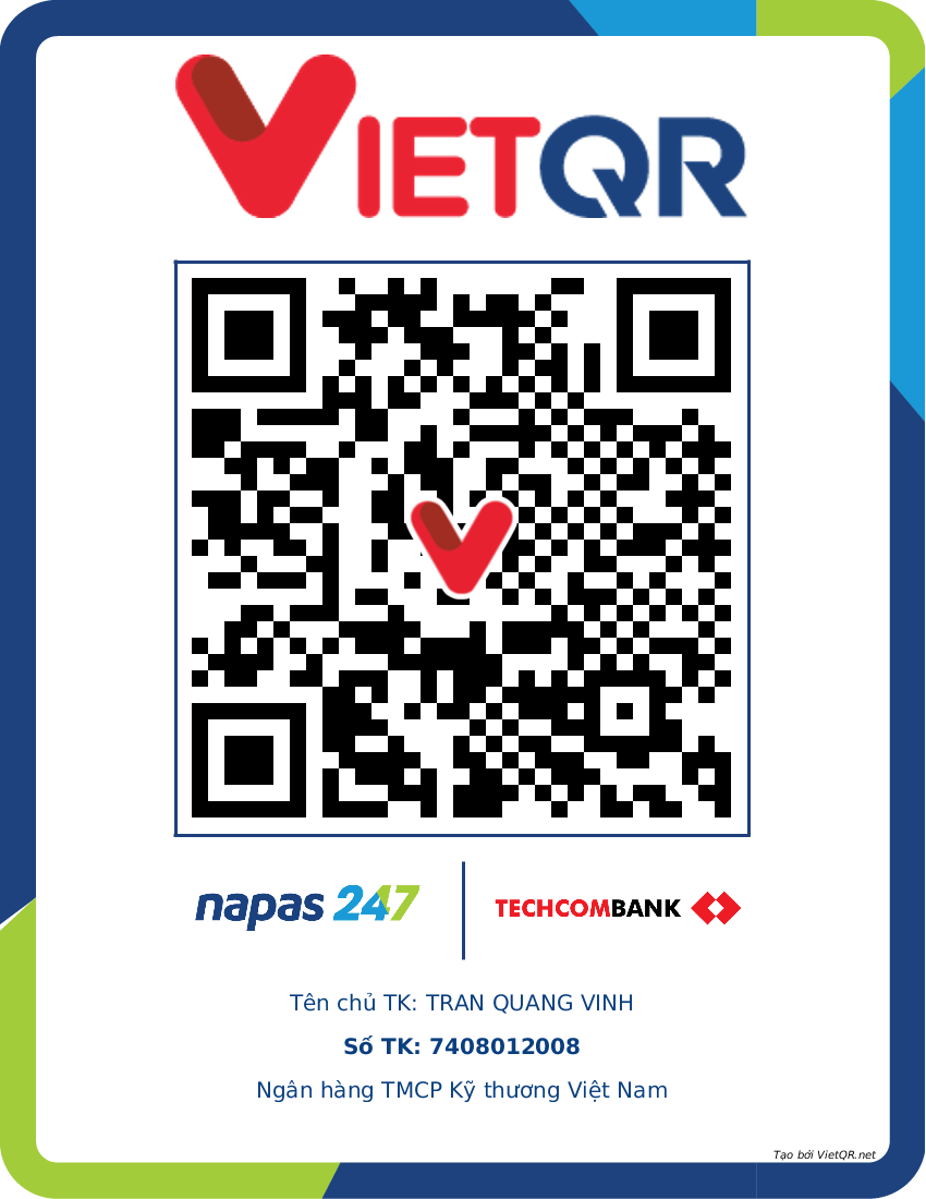 QR Donate Techcombank